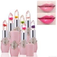 Flower Crystal Magic Color Changing Jelly Lipstick