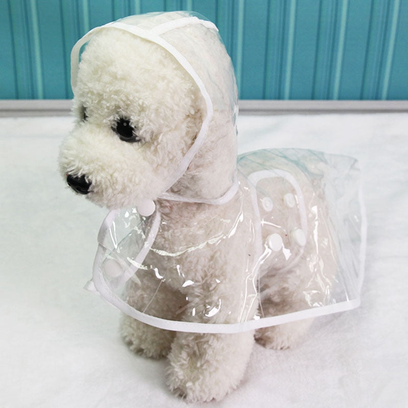 Waterproof Transparent Dog Raincoats