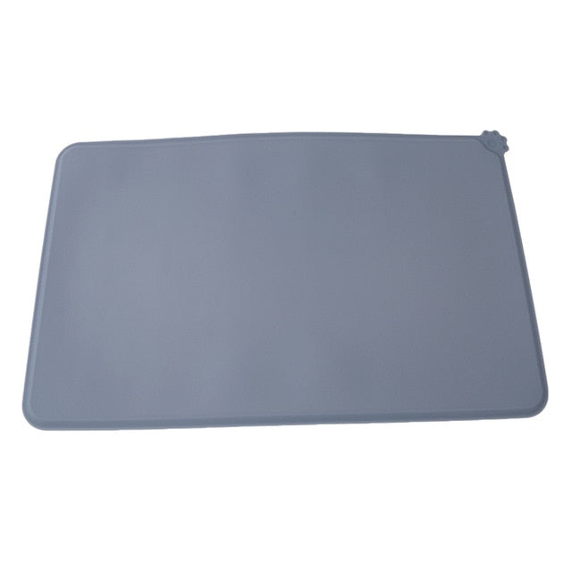 Waterproof Pet Silicone Mat For Food Bowls