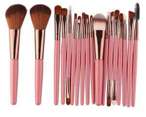15pcs Makeup Brush Set