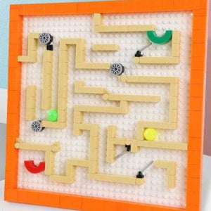Maze Ball Game Building Blocks Educational Toy