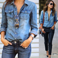 Casual Jean Blouse