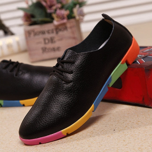 Breathable Genuine Leather Shoes