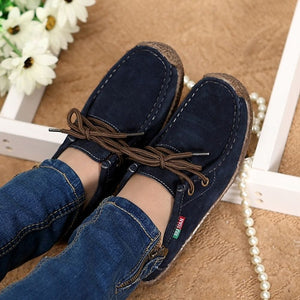 Rubber Leather Loafers